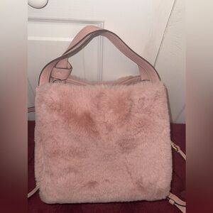 Kate spade faux fur tote